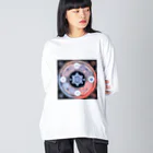 幻想の館の不思議模様・円 Big Long Sleeve T-Shirt