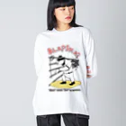 Lad Label co.のあら？スカ？ ビッグシルエットロングスリーブTシャツ