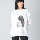 ニャン丸の愛するあなたの後ろ姿 Big Long Sleeve T-Shirt