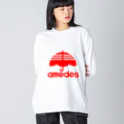 にゃんこ王子のにゃんこ王子 雨です Big Long Sleeve T-Shirt