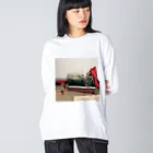 Le scaleの大人の階段 ビッグシルエットロングスリーブTシャツ