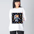 yakinori2525の宇宙ハムスター　ハミー Big Long Sleeve T-Shirt