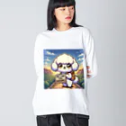 keikei5の華やかで愛らしいトイプードル Big Long Sleeve T-Shirt