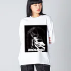 GOOD VIBES CATSのMOUPAI 盲牌 Big Long Sleeve T-Shirt