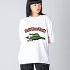 KyabettyのBait Tree Tank ビッグシルエットロングスリーブTシャツ