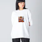 ganeshaの人々を励ますガネーシャ Big Long Sleeve T-Shirt