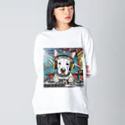 Bull Terrier ParadeのDJヴィンセント Big Long Sleeve T-Shirt