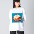 泉 さくらの山登り ビッグシルエットロングスリーブTシャツ