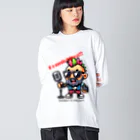 Yellow_Pantherの中年のパンクロッカー Big Long Sleeve T-Shirt