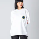 puikkoの国籍マーク　スウェーデン（ワンポイント） Big Long Sleeve T-Shirt