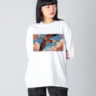 RN1990のTaking Off Freely ビッグシルエットロングスリーブTシャツ