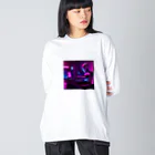 パワドラのDJロボット2 Big Long Sleeve T-Shirt