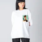 AQUAMETAVERSEのティファニーでお茶を　Hime  2530 Big Long Sleeve T-Shirt