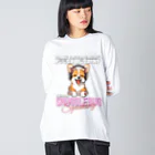 Stylo Tee Shopのワンチャンホットライン Big Long Sleeve T-Shirt