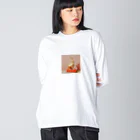 _euphoria_の黄金のうさぎ ビッグシルエットロングスリーブTシャツ