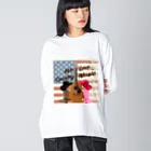 country music house !の2024 Country Music ビッグシルエットロングスリーブTシャツ