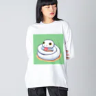 merumo2の白蛇君 Big Long Sleeve T-Shirt