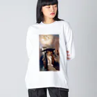 世界美術商店のペルセウスとアンドロメダ / Perseus and Andromeda Big Long Sleeve T-Shirt