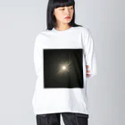 そらの３月の満月 Big Long Sleeve T-Shirt