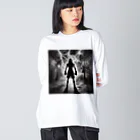 ARMORの戦闘前 Big Long Sleeve T-Shirt