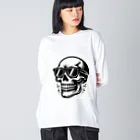 スタイリッシュベアーのファンキースカル Big Long Sleeve T-Shirt