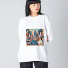 citypopのcitypop ビッグシルエットロングスリーブTシャツ