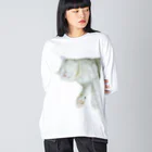 動物ランドのきいちゃんすやすやグッズ Big Long Sleeve T-Shirt