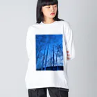 kayuuの神秘的な青い世界 Big Long Sleeve T-Shirt