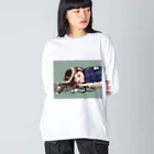 tea partyの花かんむり Big Long Sleeve T-Shirt