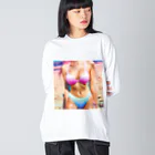 kaya-☆のmakina Big Long Sleeve T-Shirt