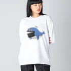 CRIMOのCRIMO_クジカ Big Long Sleeve T-Shirt