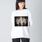 June06の霞草と雫 Big Long Sleeve T-Shirt