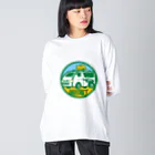 原田専門家のパ紋No.3550 藤居電工  Big Long Sleeve T-Shirt