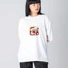 獣医学生の高橋さんのダブルマルチーズ Big Long Sleeve T-Shirt