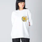 flowerドットsistersのflowerドットsisters ビッグシルエットロングスリーブTシャツ