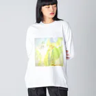 kirokokeshiのColors of May ビッグシルエットロングスリーブTシャツ