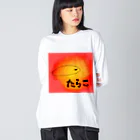 maguro8xpのmaguro TARAKO ビッグシルエットロングスリーブTシャツ