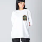 AI妖怪大図鑑のトイレマーク妖怪　ドレダーズ Big Long Sleeve T-Shirt