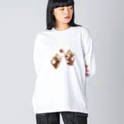 ronstr_のわちゃわちゃ子猫 Big Long Sleeve T-Shirt