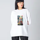 rimonennファミリーの自然の神様 Big Long Sleeve T-Shirt