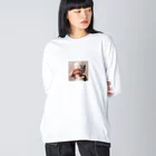 kotoka_0417のマシュマロちゃん Big Long Sleeve T-Shirt