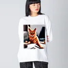 ソルブラインのお仕事猫「ブライ」 Big Long Sleeve T-Shirt