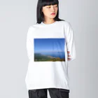 yuma0506misaの落ち着く風景 ビッグシルエットロングスリーブTシャツ