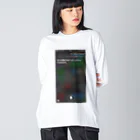 muscle_oniisanのけつ毛ふりかけ Big Long Sleeve T-Shirt