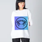 ガザミ香々地のガザミ Big Long Sleeve T-Shirt