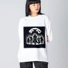 ドット屋のドット絵 5人組 Big Long Sleeve T-Shirt