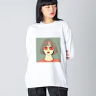  Tokyo City Girls catalogues のCity girl #3 サアヤ ビッグシルエットロングスリーブTシャツ