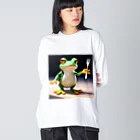 LOGOstylesの手品師　太郎 Big Long Sleeve T-Shirt