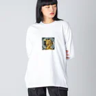 幸運招来の金龍神様 Big Long Sleeve T-Shirt