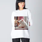 coco...の姫ねこ ビッグシルエットロングスリーブTシャツ